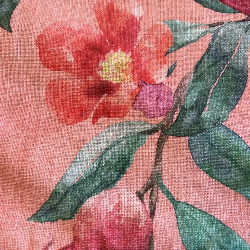 Pomegrante Botanical Pillow Cover Throw‎ Accent 20